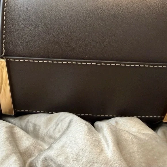 Tod's Suede and Leather Shoulder Bag w/ Gold. would trade for a YSL bag possibly - Picture 3 of 6